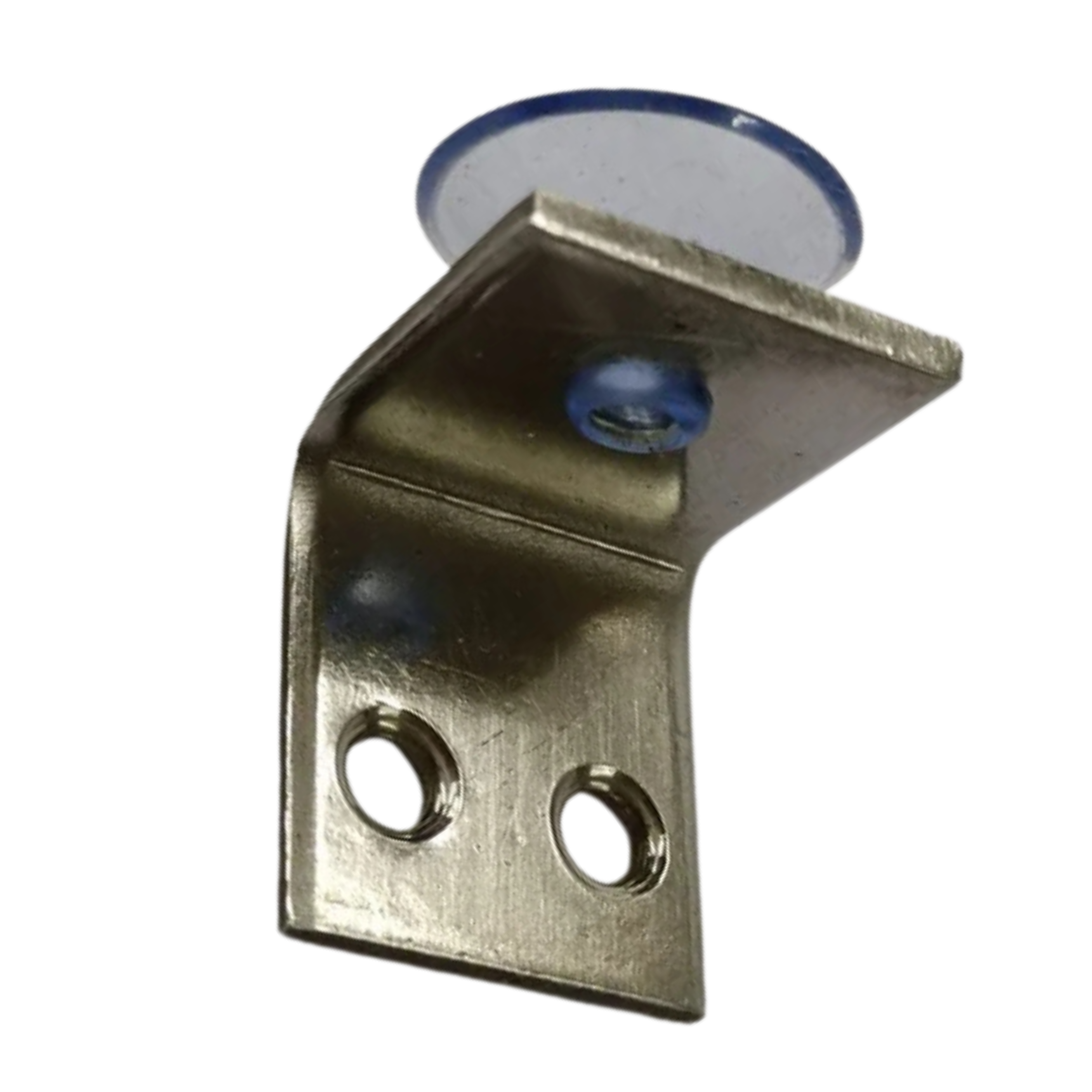 SS Glass Shelf L-Brackets with Vacuum Cup