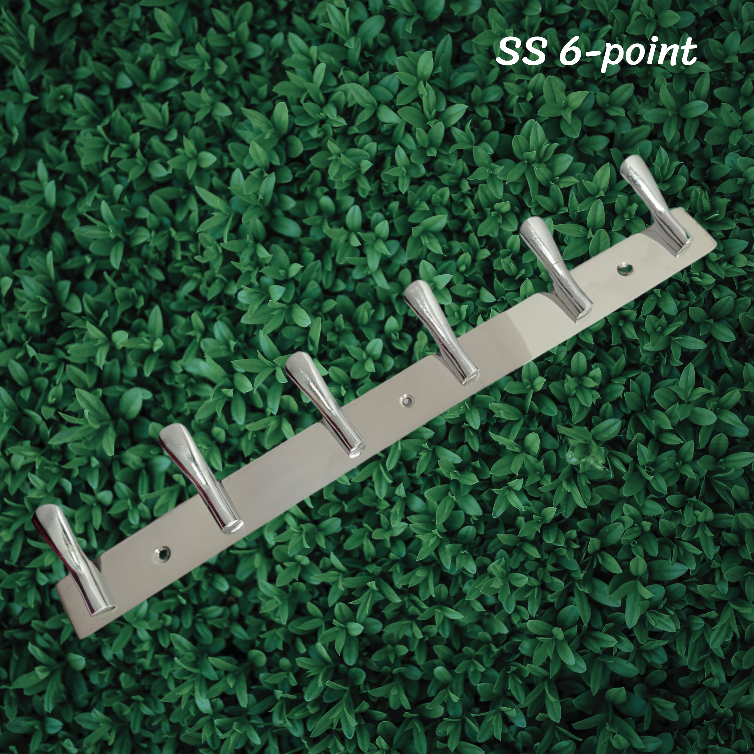 SS Dress Hook – 6 Point (Matte Finish) SH 2