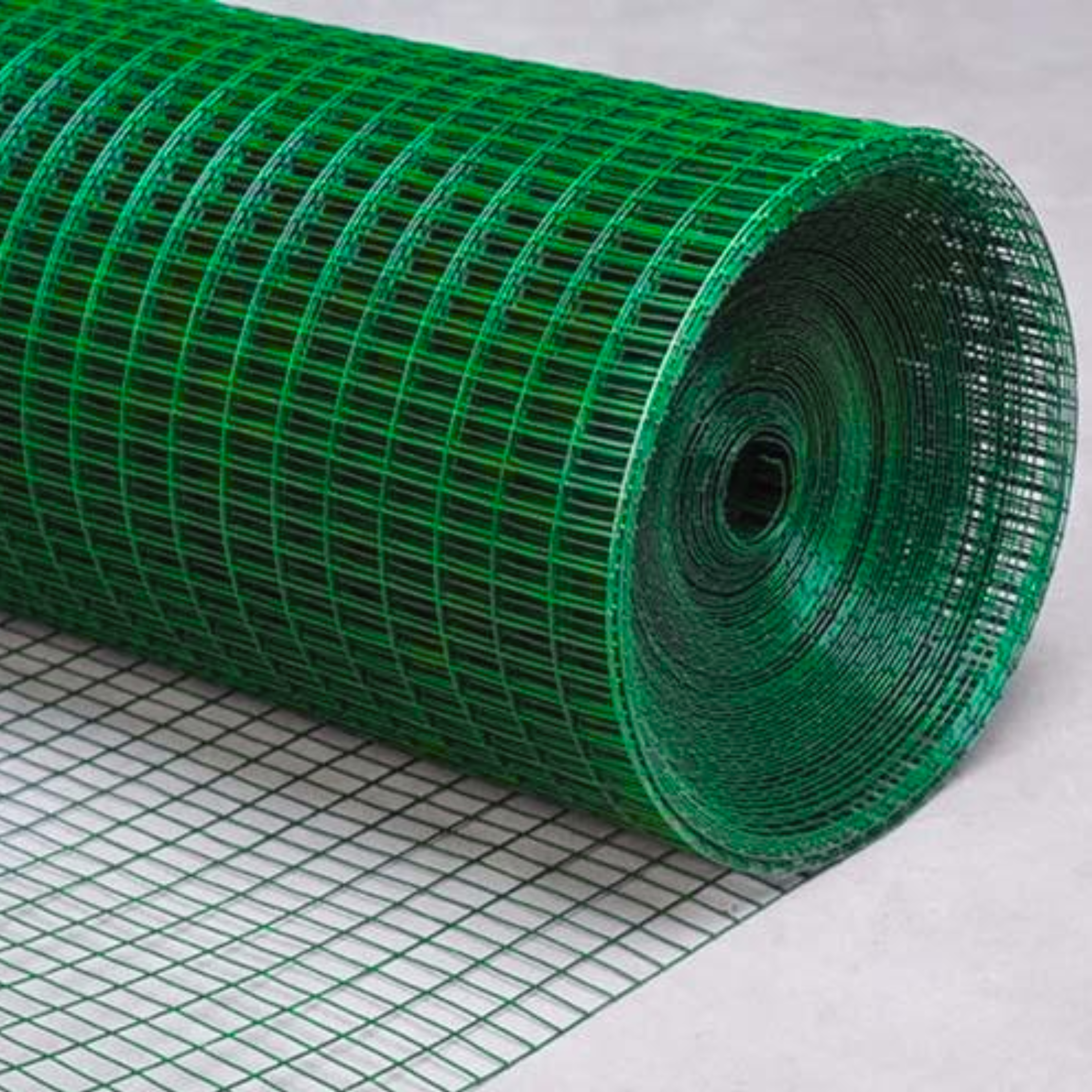 Green PVC coated MS Welded Mesh