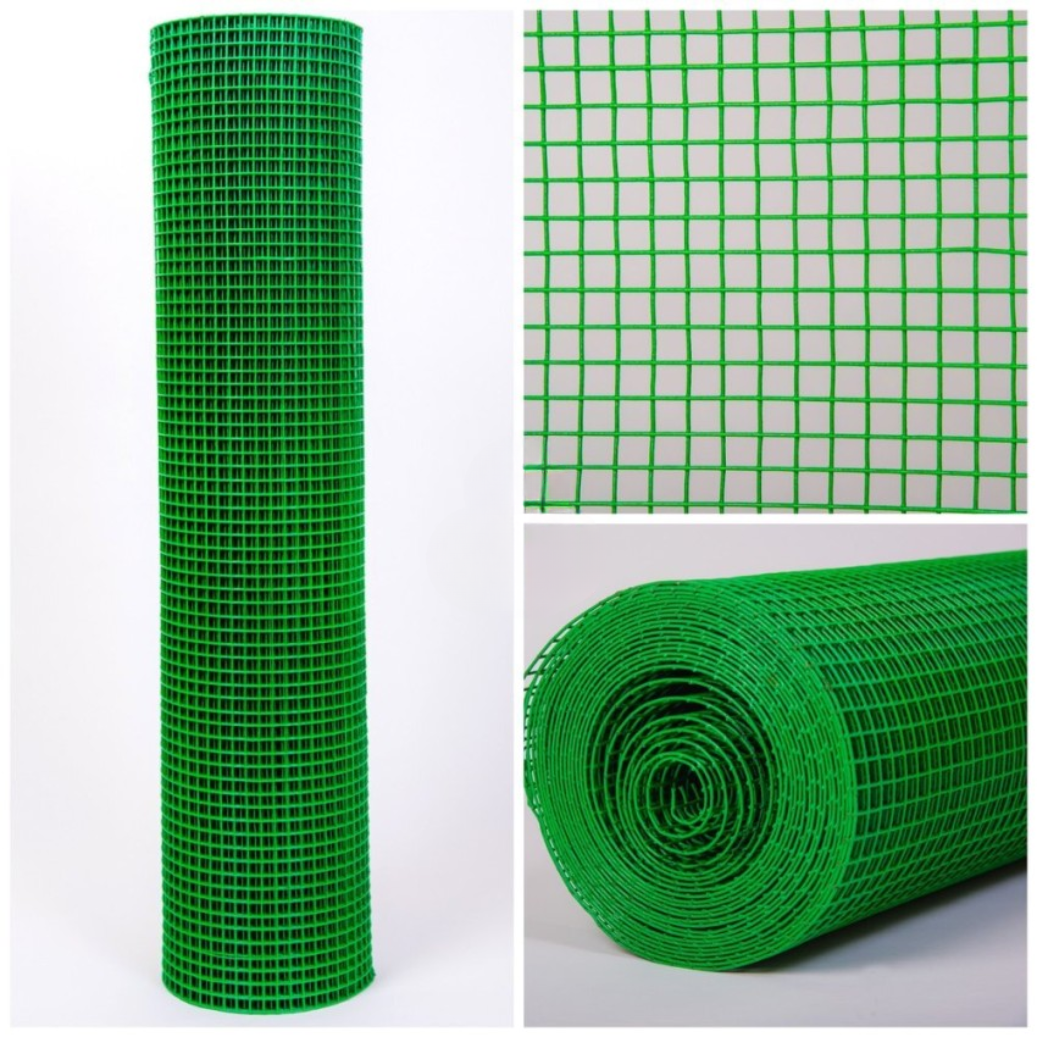 Green PVC coated MS Welded Mesh