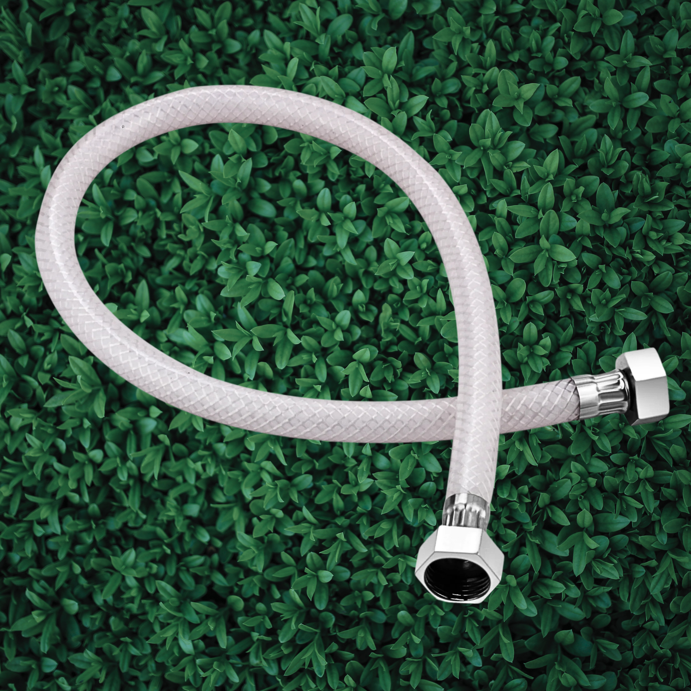 Connection Tube – White Braided