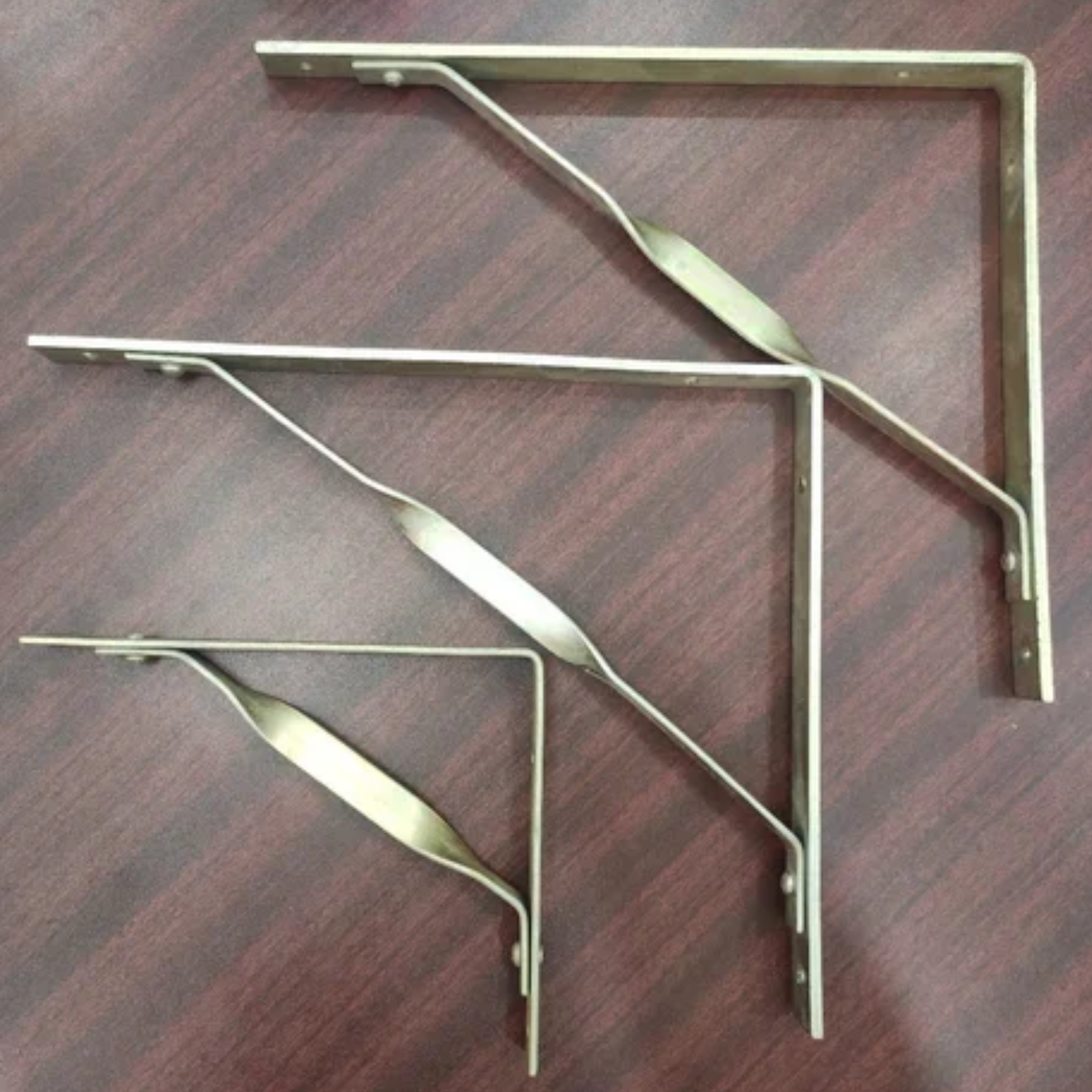 MS Zinc plated Shelf Brackets
