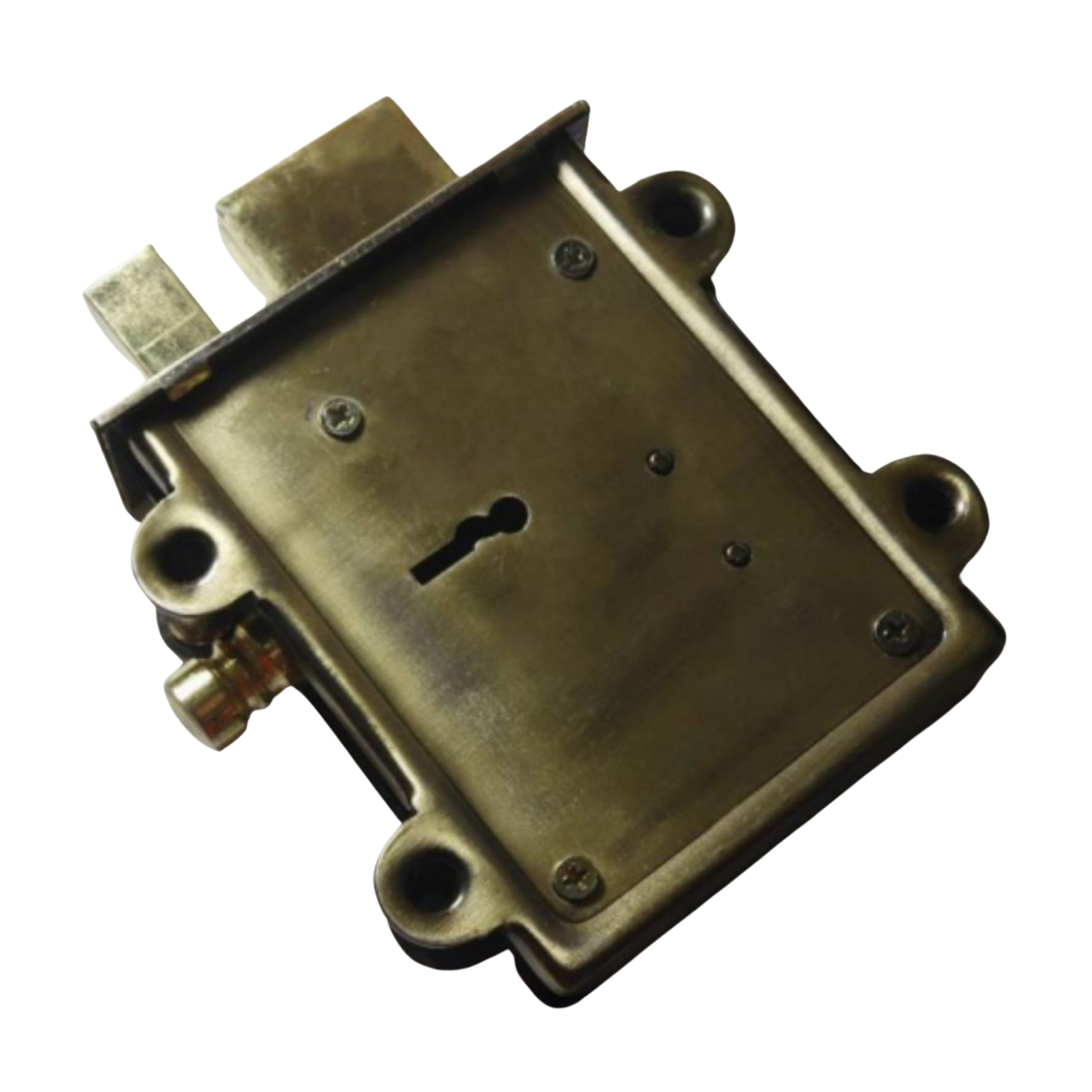 5" 2-in-1 Rim Lock – Antique & SS Finishes