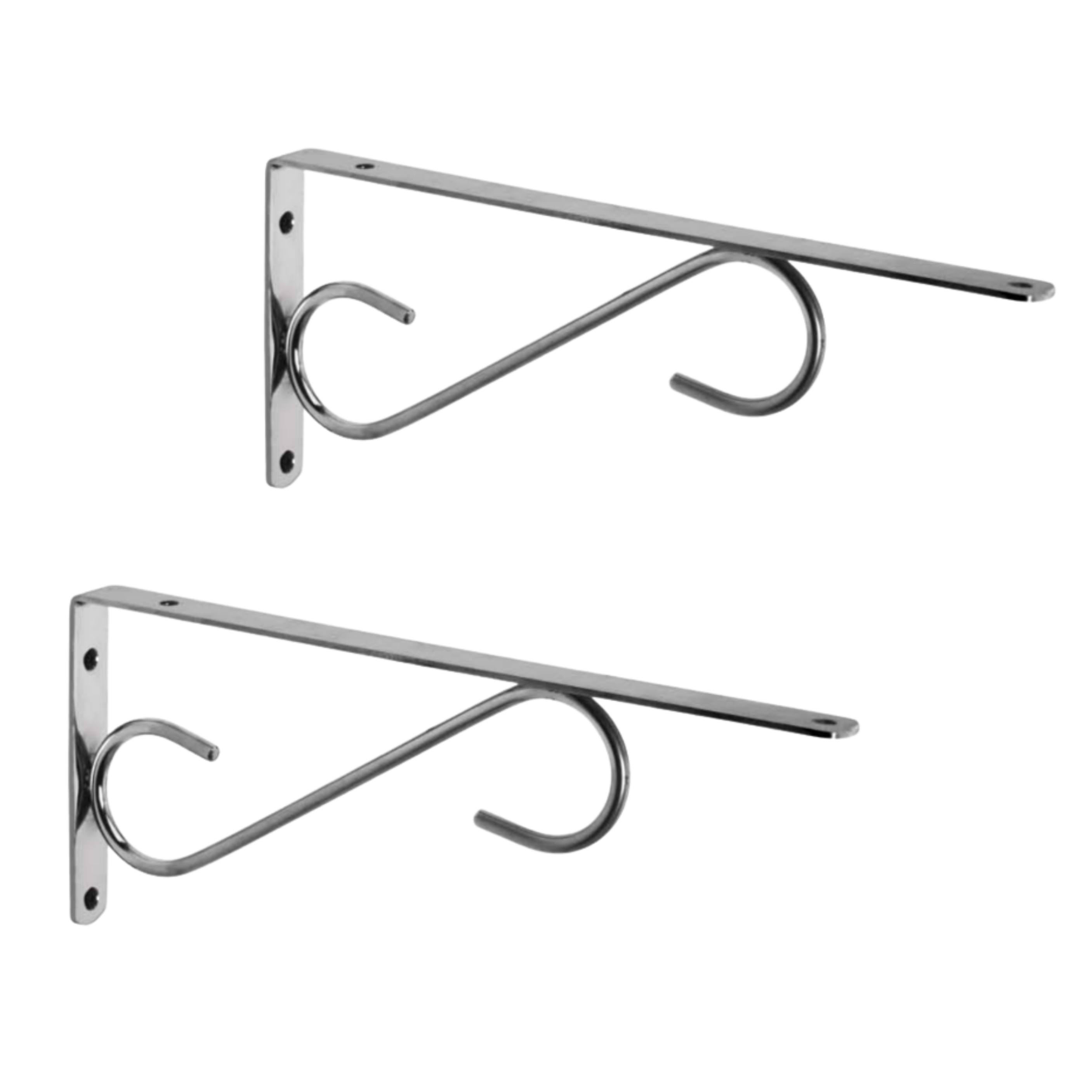 SS Shelf Brackets (Set of 2)