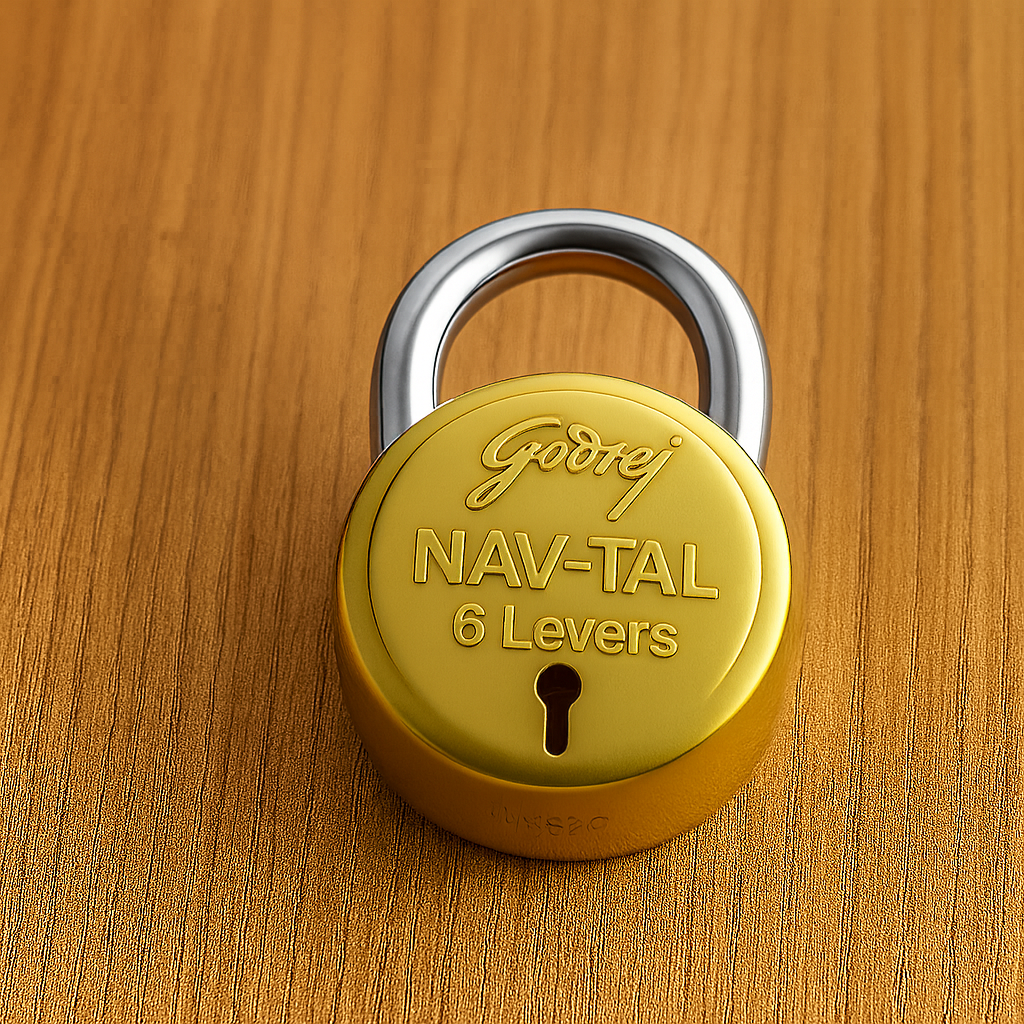 Godrej Brass Nav-Tal Padlock
