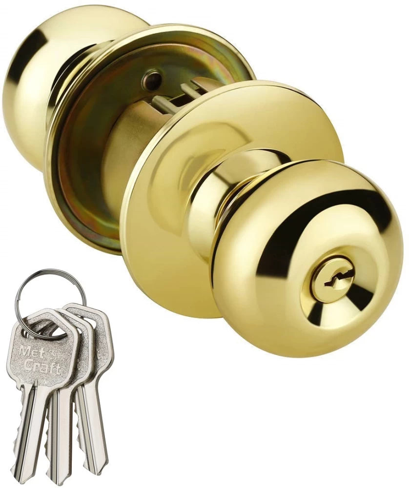 Godrej Cylinder Locks Brass Finish - AA 34