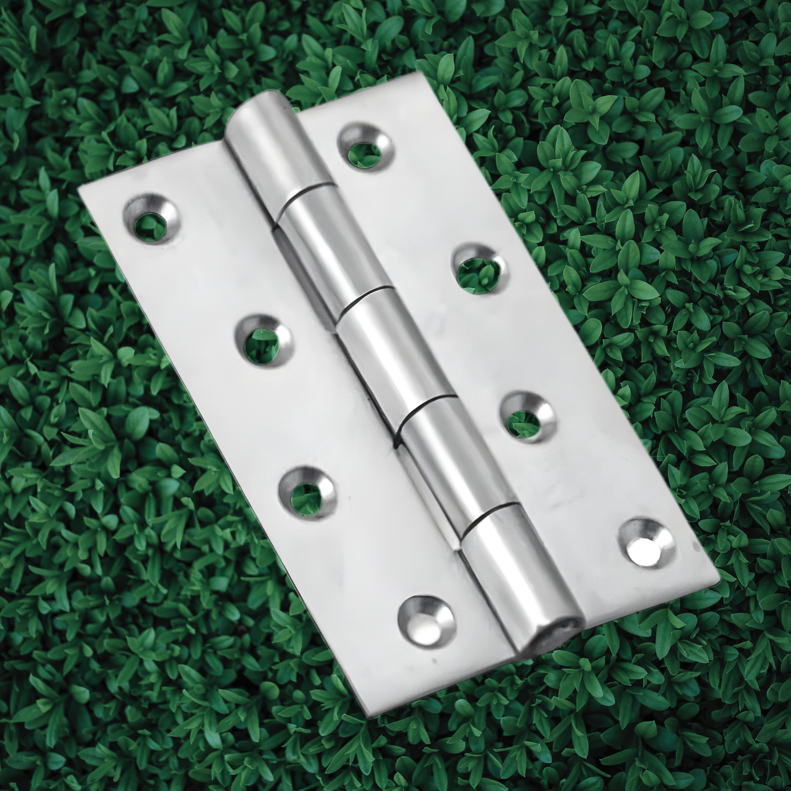 MS Hinges Siver Finish