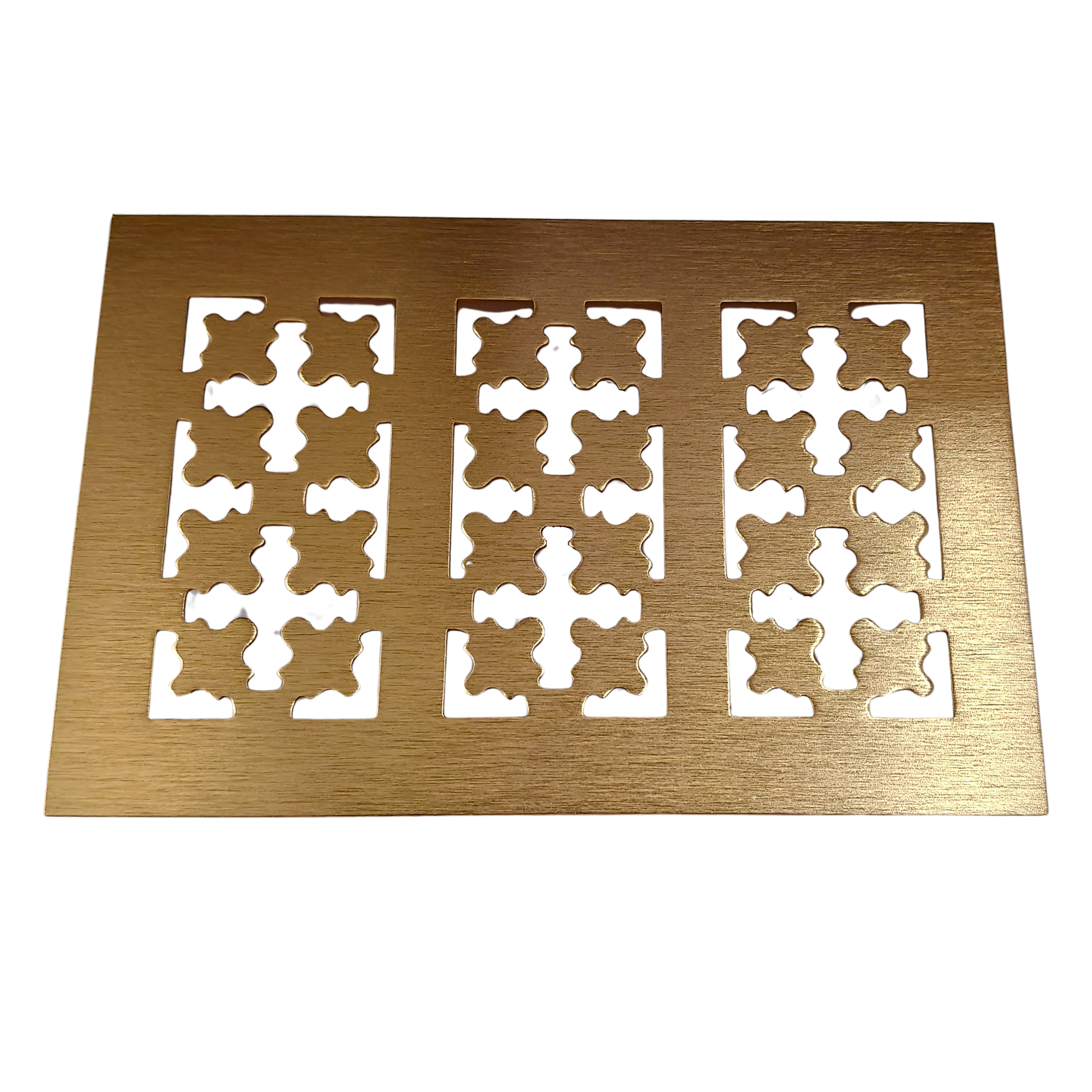 Aluminium Kitchen Jali - Rosegold